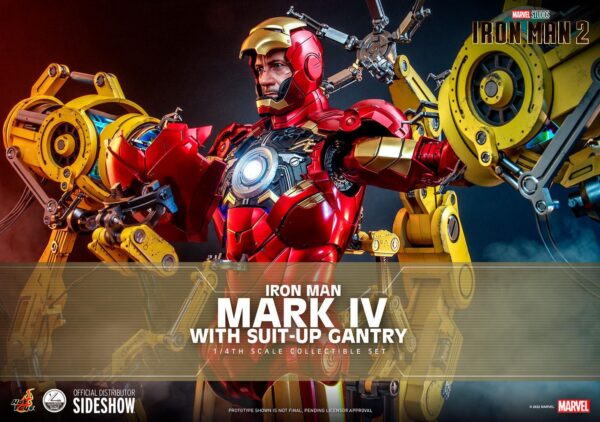Descubre el apasionante mundo de Figura Iron Man Mark IV Suit-Up.