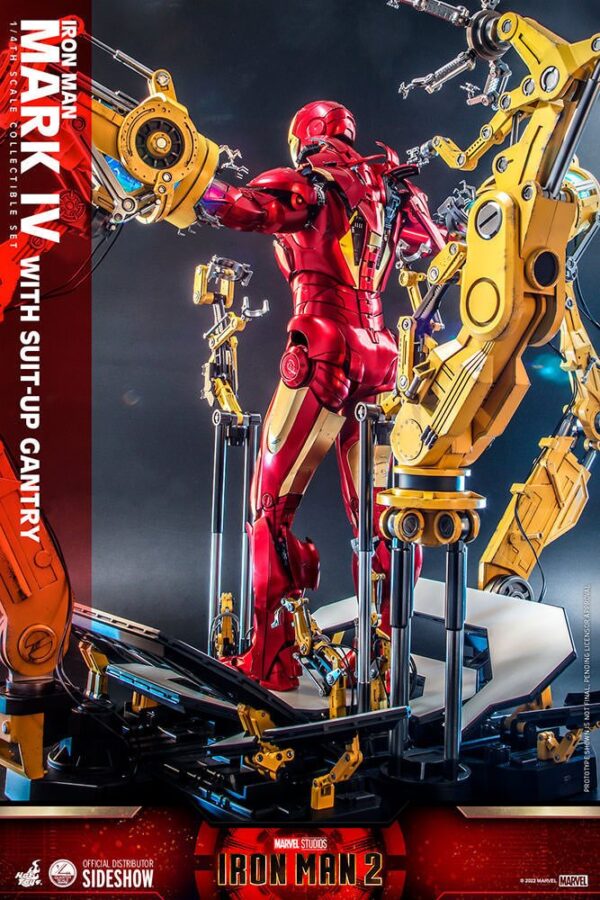 Descubre el apasionante mundo de Figura Iron Man Mark IV Suit-Up.