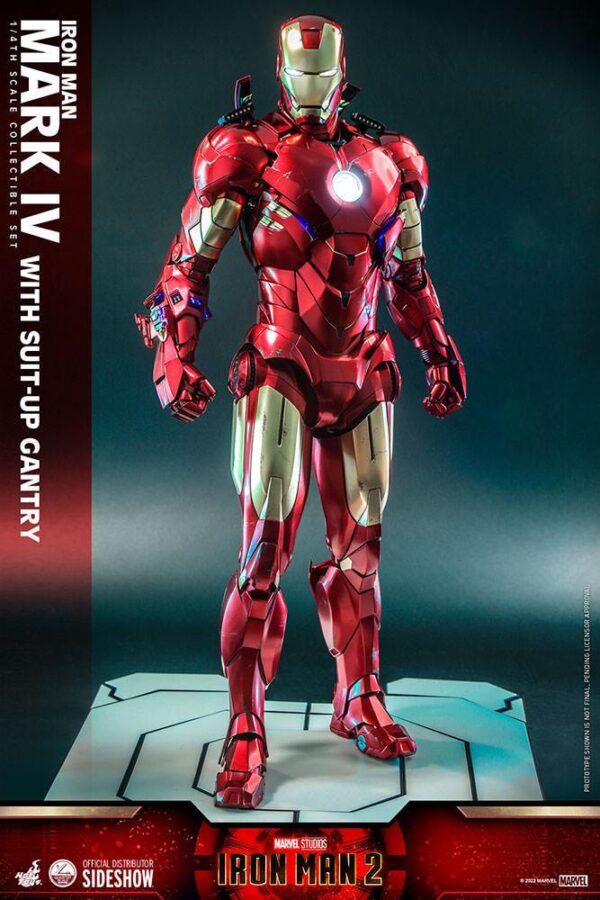 Descubre el apasionante mundo de Figura Iron Man Mark IV Suit-Up.