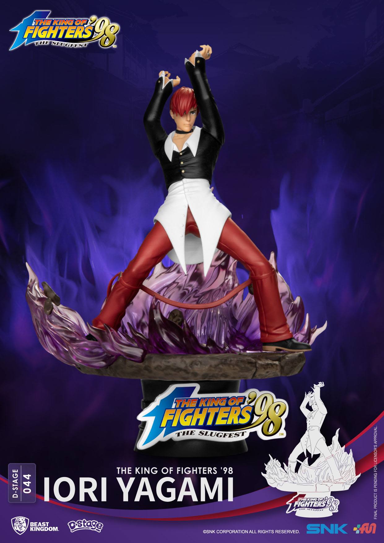 Descubre el apasionante mundo de Diorama D-Stage Iori Yagami.