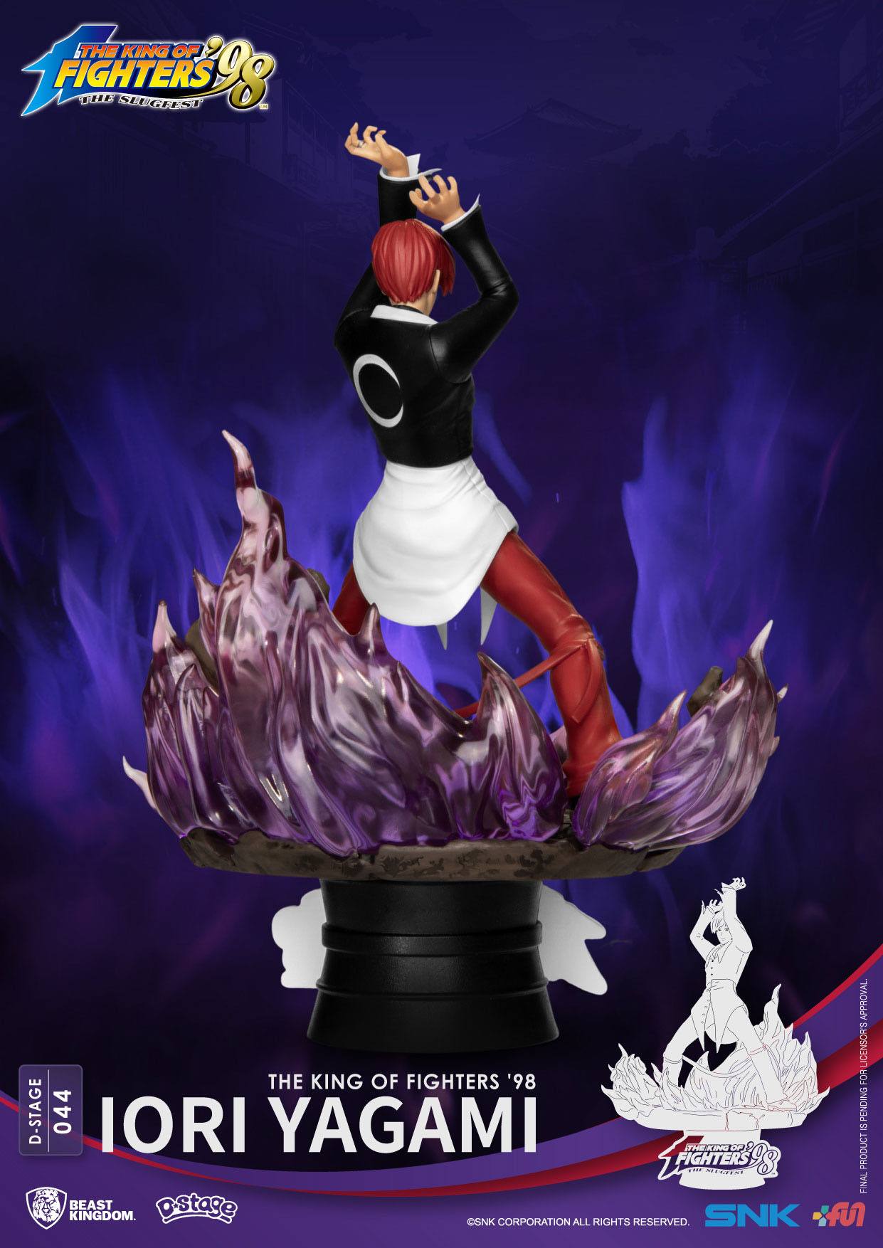 Descubre el apasionante mundo de Diorama D-Stage Iori Yagami.