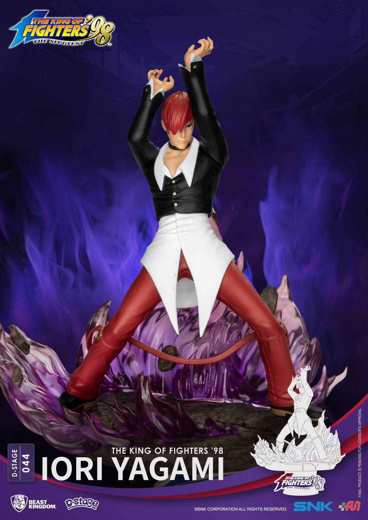 Descubre el apasionante mundo de Diorama D-Stage Iori Yagami.