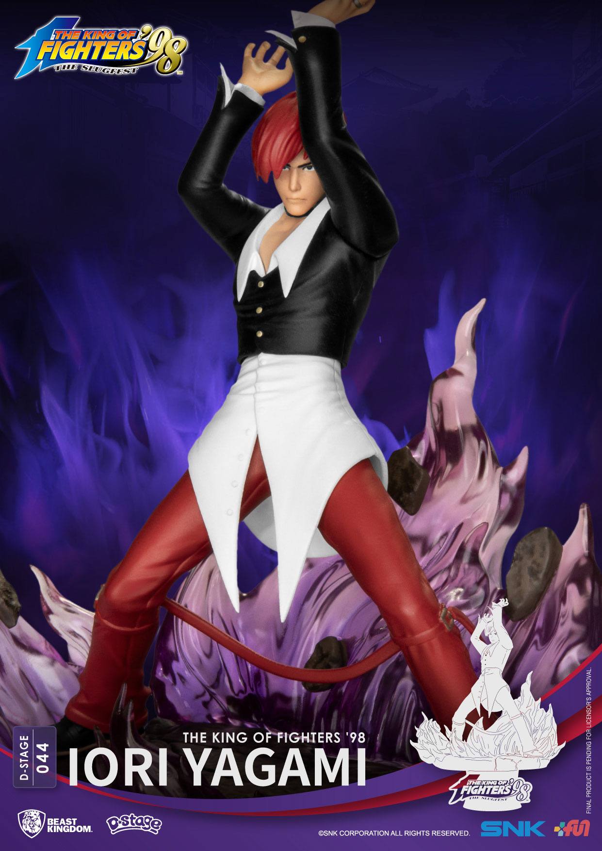 Descubre el apasionante mundo de Diorama D-Stage Iori Yagami.