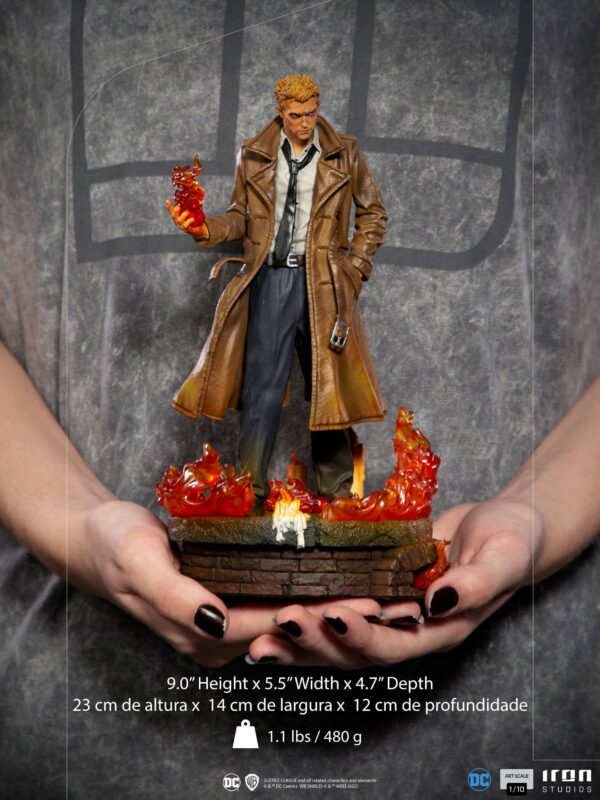 Descubre el apasionante mundo de Estatua DC Comics Art Scale Constantine.