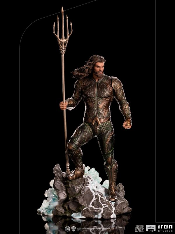 Descubre el apasionante mundo de Estatua Justice League BDS Art Aquaman.