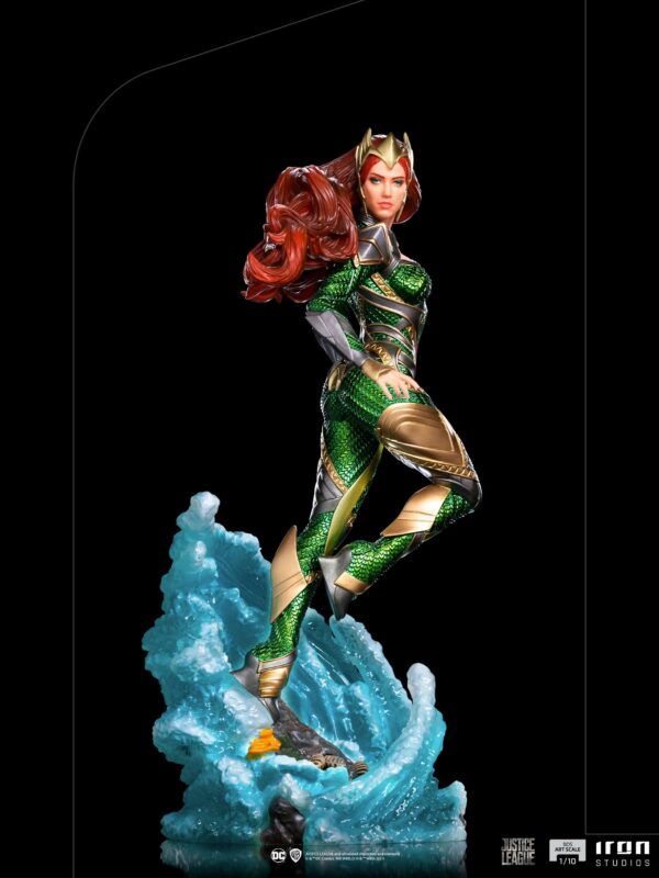 Descubre el apasionante mundo de Estatua Justice League BDS Art Mera.