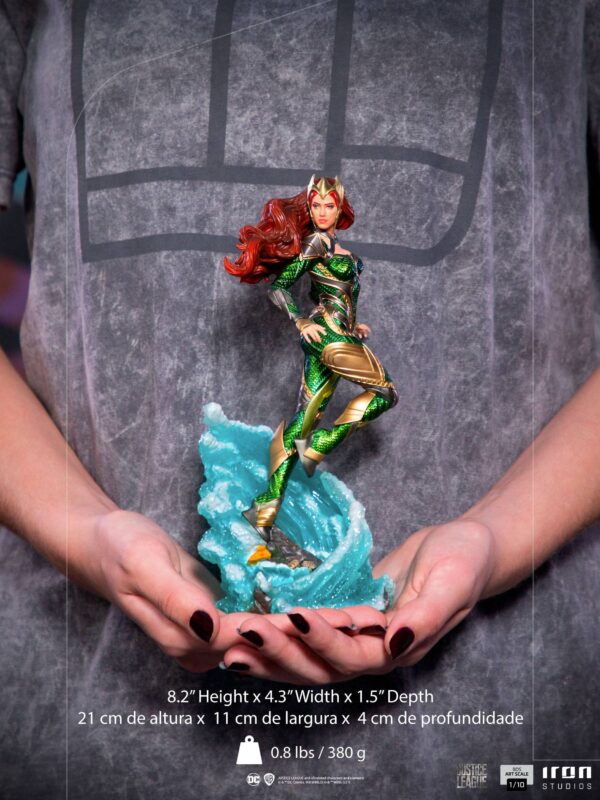 Descubre el apasionante mundo de Estatua Justice League BDS Art Mera.