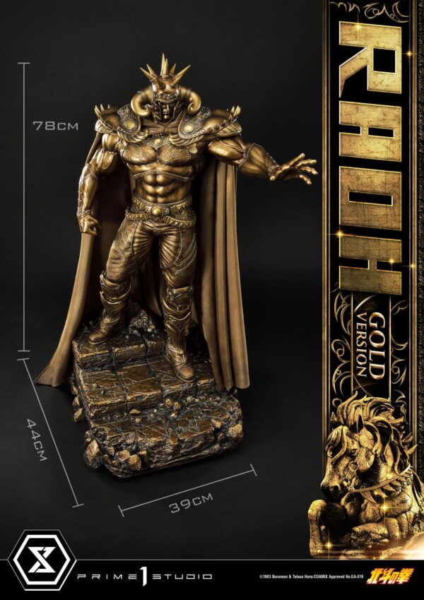 Descubre el apasionante mundo de Estatua Raoh Gold Version.