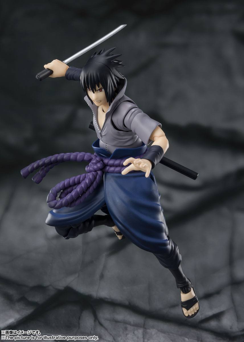 Descubre el apasionante mundo de Figura SH Figuarts Sasuke Uchiha.