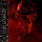 Descubre el apasionante mundo de Estatua Life Scale Behelit Skull.