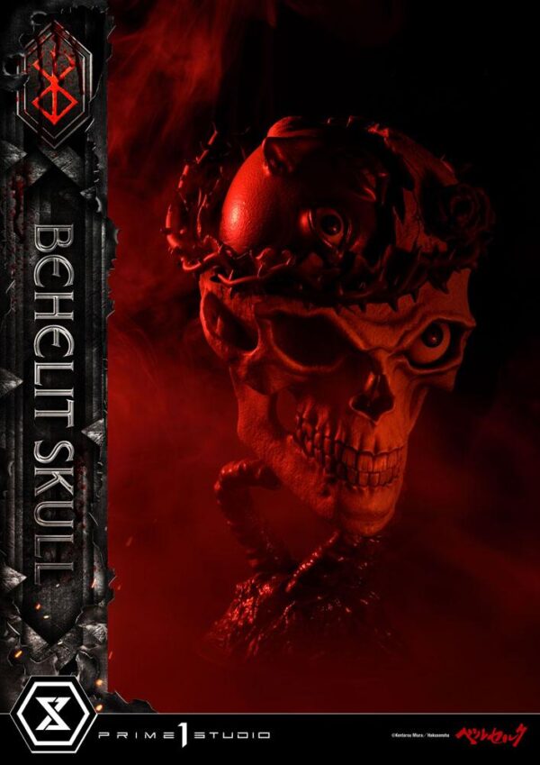 Descubre el apasionante mundo de Estatua Life Scale Behelit Skull.