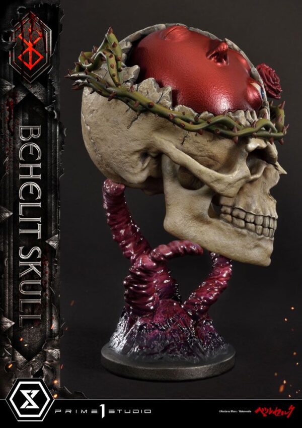 Descubre el apasionante mundo de Estatua Life Scale Behelit Skull.