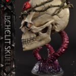 Descubre el apasionante mundo de Estatua Life Scale Behelit Skull.