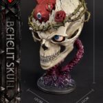 Descubre el apasionante mundo de Estatua Life Scale Behelit Skull.