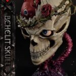 Descubre el apasionante mundo de Estatua Life Scale Behelit Skull.