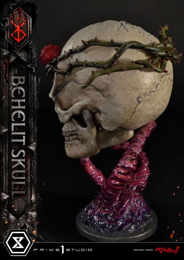 Descubre el apasionante mundo de Estatua Life Scale Behelit Skull.