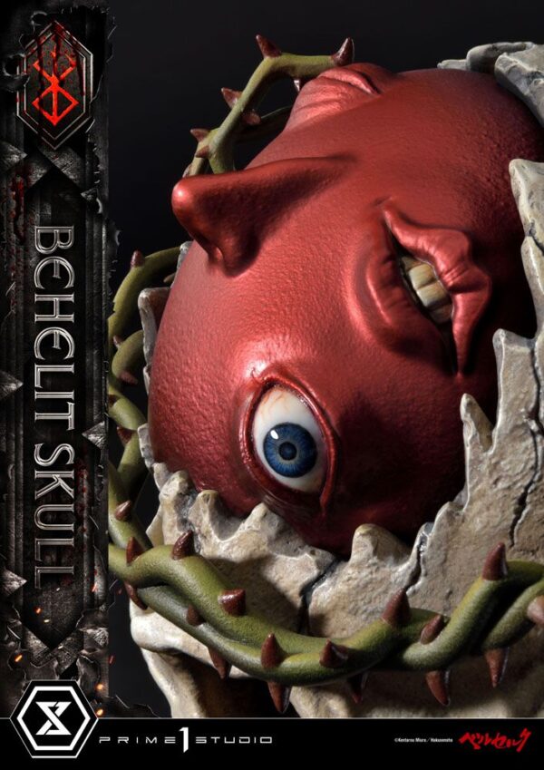 Descubre el apasionante mundo de Estatua Life Scale Behelit Skull.