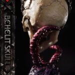 Descubre el apasionante mundo de Estatua Life Scale Behelit Skull.