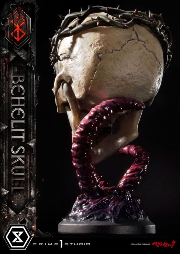 Descubre el apasionante mundo de Estatua Life Scale Behelit Skull.