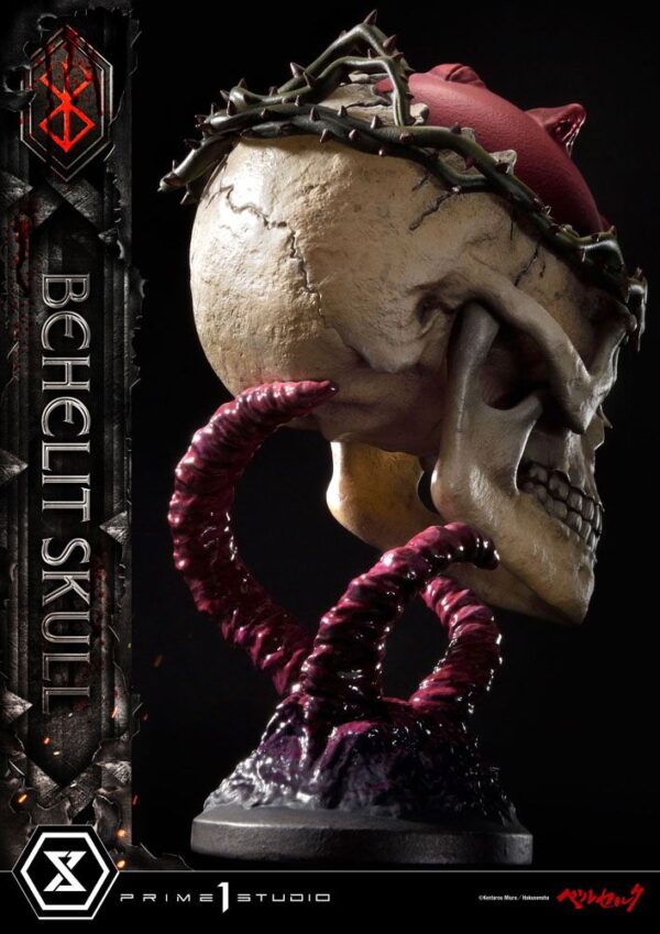 Descubre el apasionante mundo de Estatua Life Scale Behelit Skull.