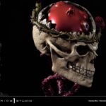 Descubre el apasionante mundo de Estatua Life Scale Behelit Skull.