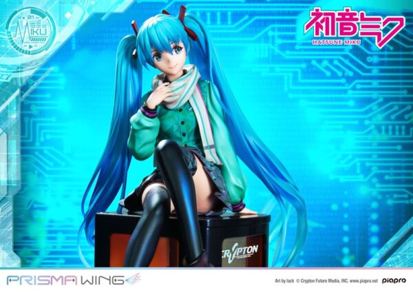 Descubre el apasionante mundo de Estatua Prisma Wing Hatsune Miku.