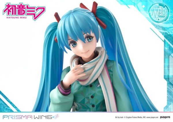 Descubre el apasionante mundo de Estatua Prisma Wing Hatsune Miku.