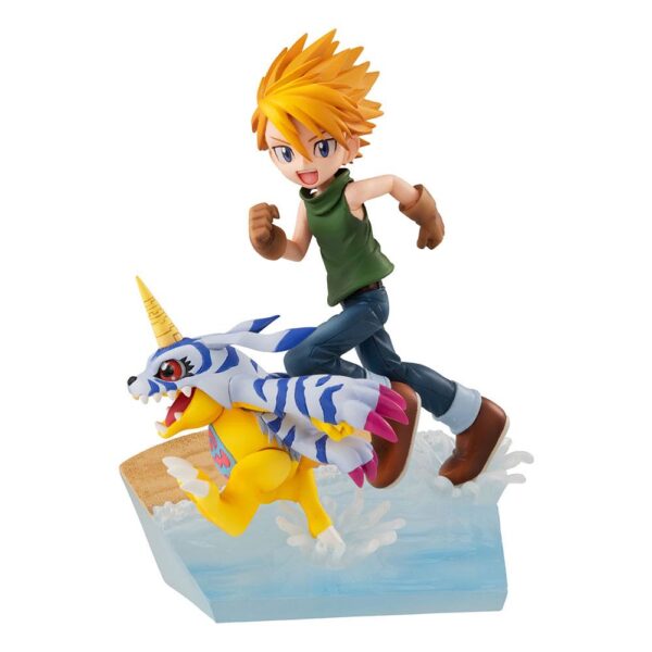 Descubre el apasionante mundo de Estatua Yamato Ishida y Gabumon.