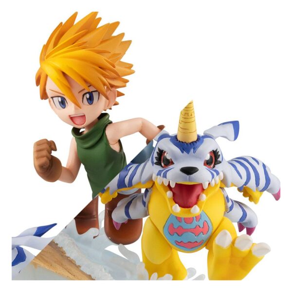 Descubre el apasionante mundo de Estatua Yamato Ishida y Gabumon.