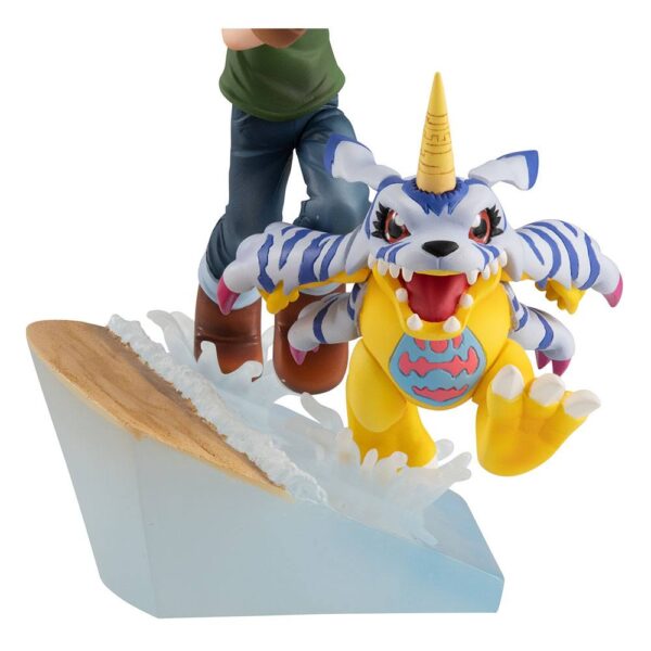 Descubre el apasionante mundo de Estatua Yamato Ishida y Gabumon.