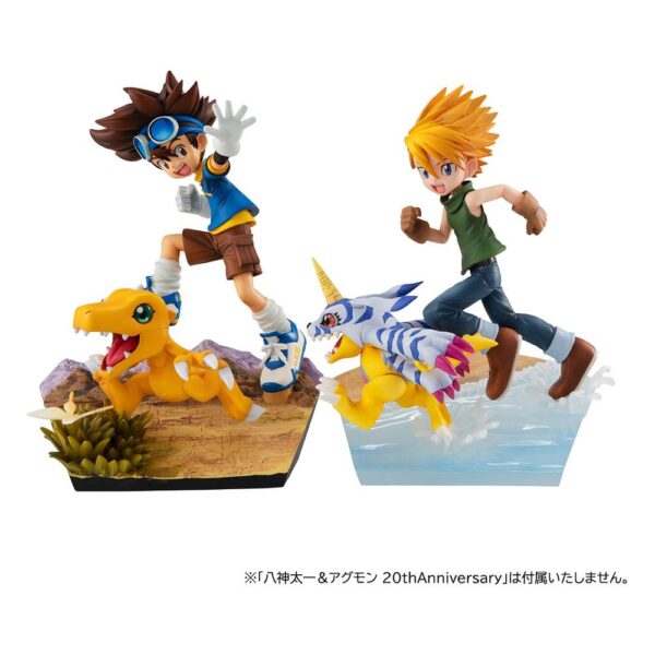 Descubre el apasionante mundo de Estatua Yamato Ishida y Gabumon.