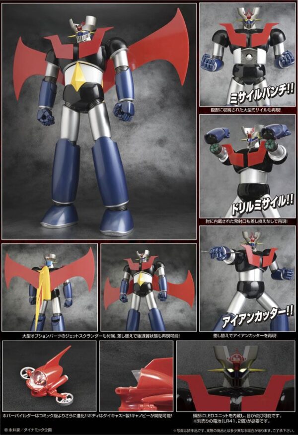 Descubre el apasionante mundo de Figura Diecast Grand Action Mazinger Z.