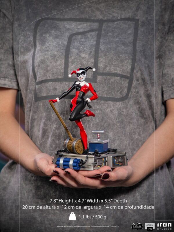 Descubre el apasionante mundo de Estatua Art Scale Harley Quinn.