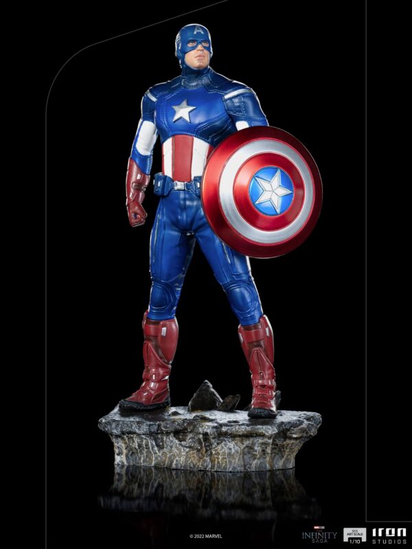 Descubre el apasionante mundo de Estatua Captain America Battle of NY.