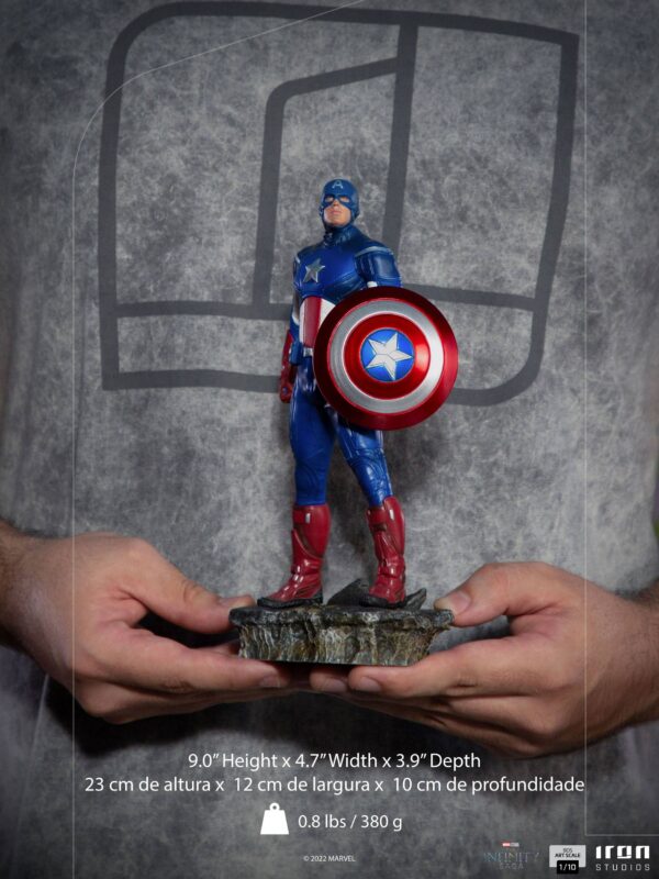 Descubre el apasionante mundo de Estatua Captain America Battle of NY.