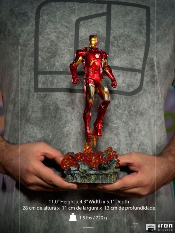 Descubre el apasionante mundo de Estatua Iron Man Battle of NY.