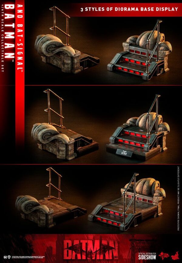 Descubre el apasionante mundo de Figura The Batman Movie with Bat-Signal.