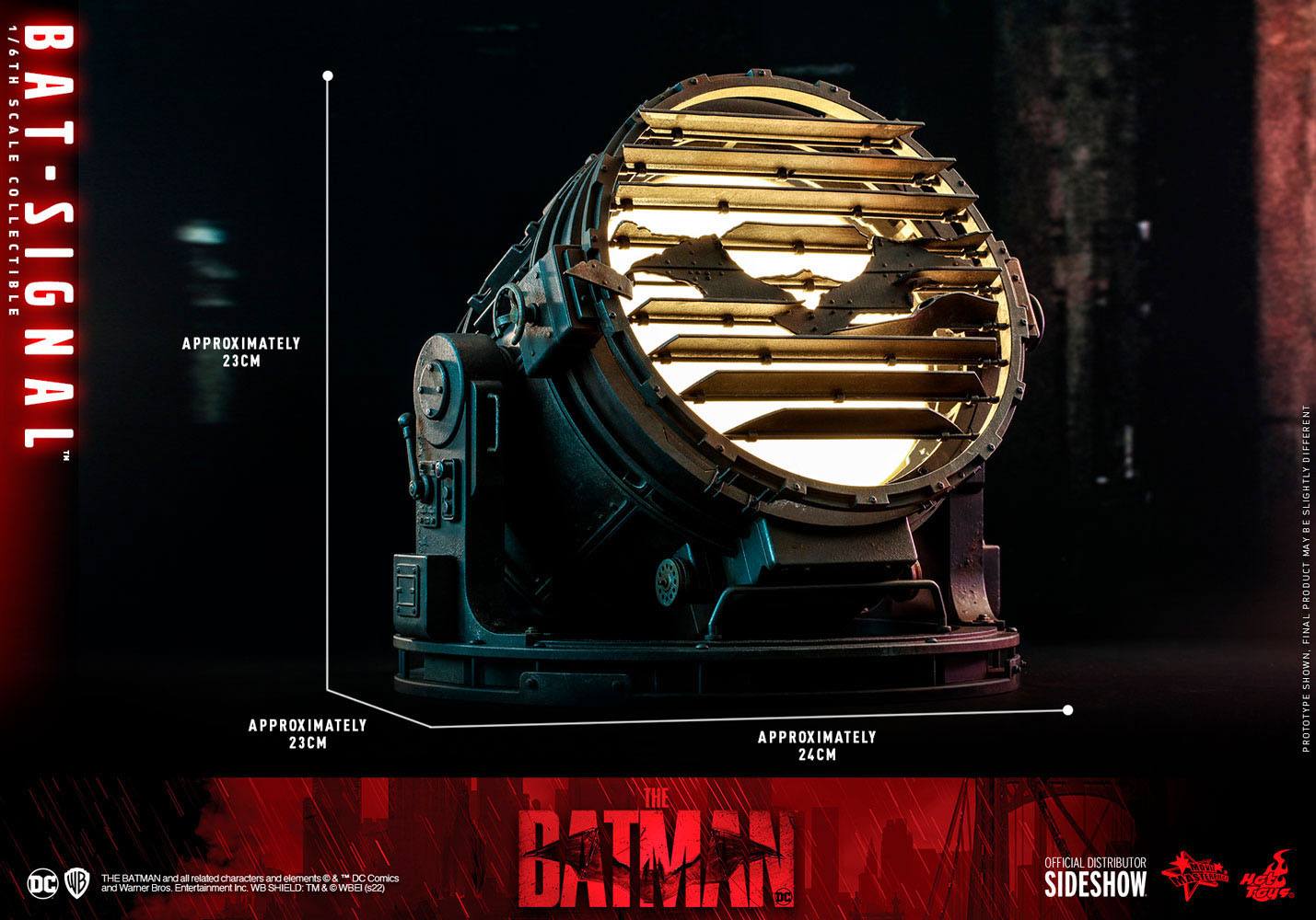 Descubre el apasionante mundo de Replica Batman Movie Bat-Signal.