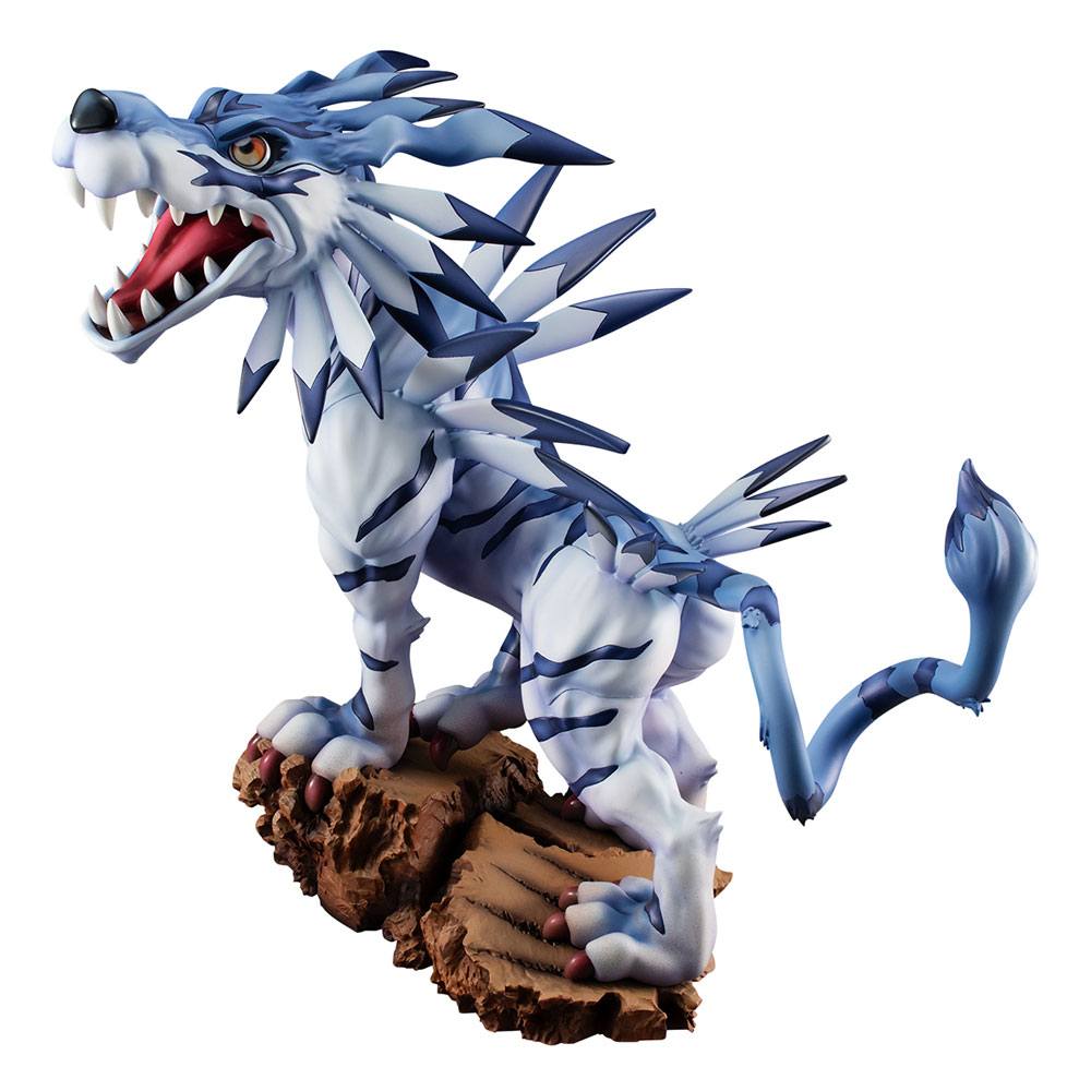 Descubre el apasionante mundo de Estatua Digimon Adventure Garurumon Battle.