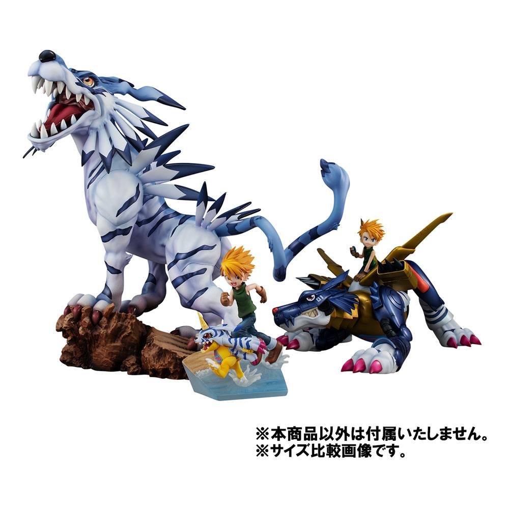 Descubre el apasionante mundo de Estatua Digimon Adventure Garurumon Battle.