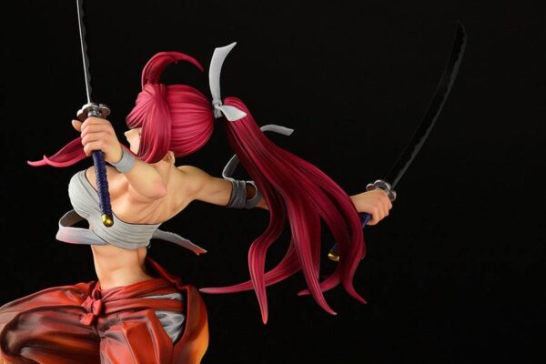 Descubre el apasionante mundo de Estatua Erza Scarlet Samurai Kurenai.