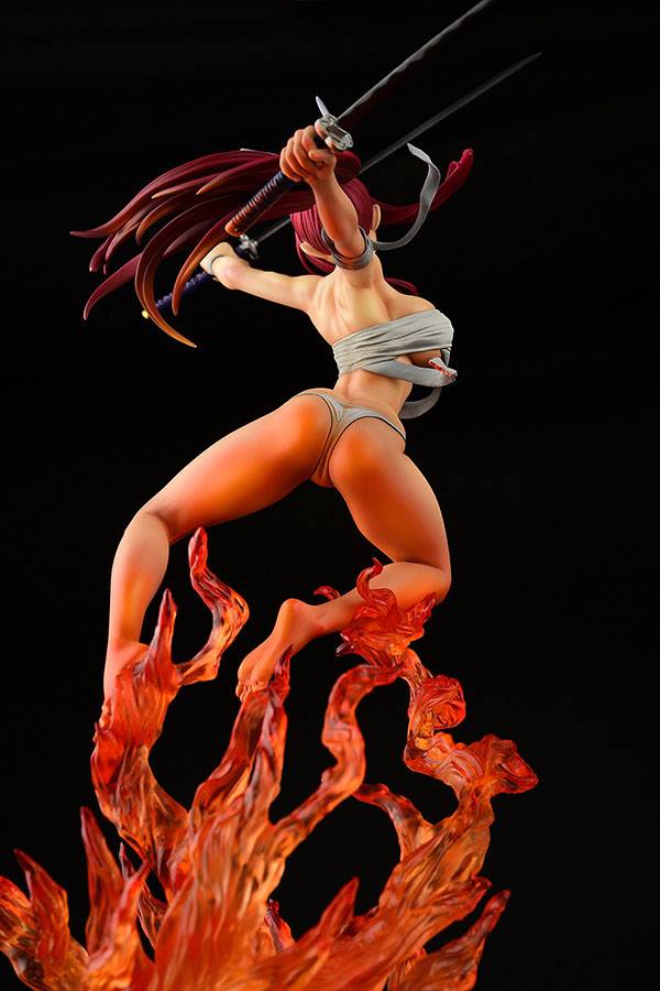Descubre el apasionante mundo de Estatua Erza Scarlet Samurai Kurenai.