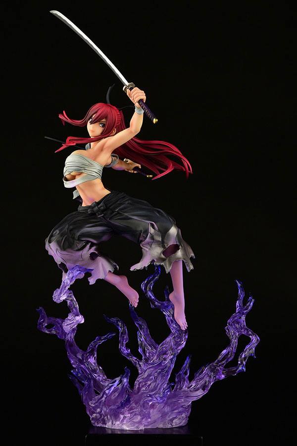 Estatua Erza Scarlet Samurai Shikkoku