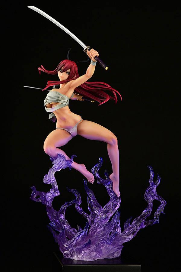 Descubre el apasionante mundo de Estatua Erza Scarlet Samurai Shikkoku.