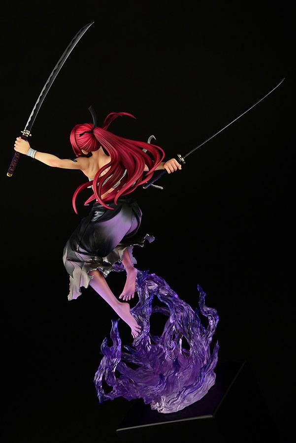 Descubre el apasionante mundo de Estatua Erza Scarlet Samurai Shikkoku.