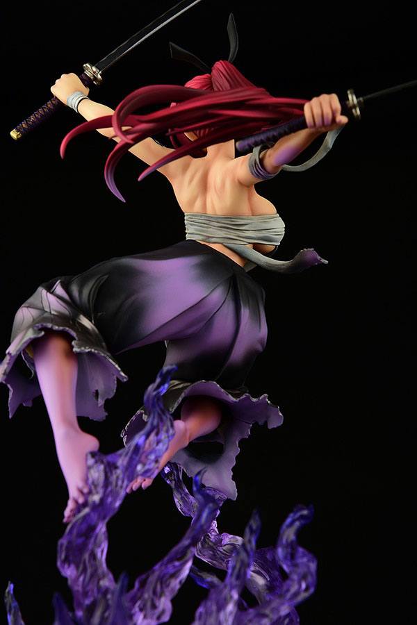 Descubre el apasionante mundo de Estatua Erza Scarlet Samurai Shikkoku.