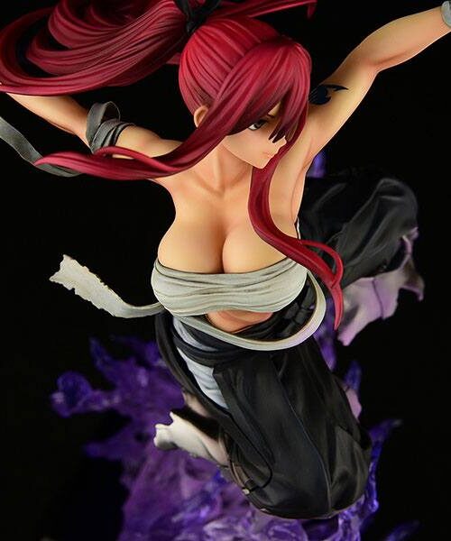 Descubre el apasionante mundo de Estatua Erza Scarlet Samurai Shikkoku.