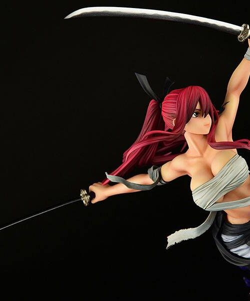 Descubre el apasionante mundo de Estatua Erza Scarlet Samurai Shikkoku.