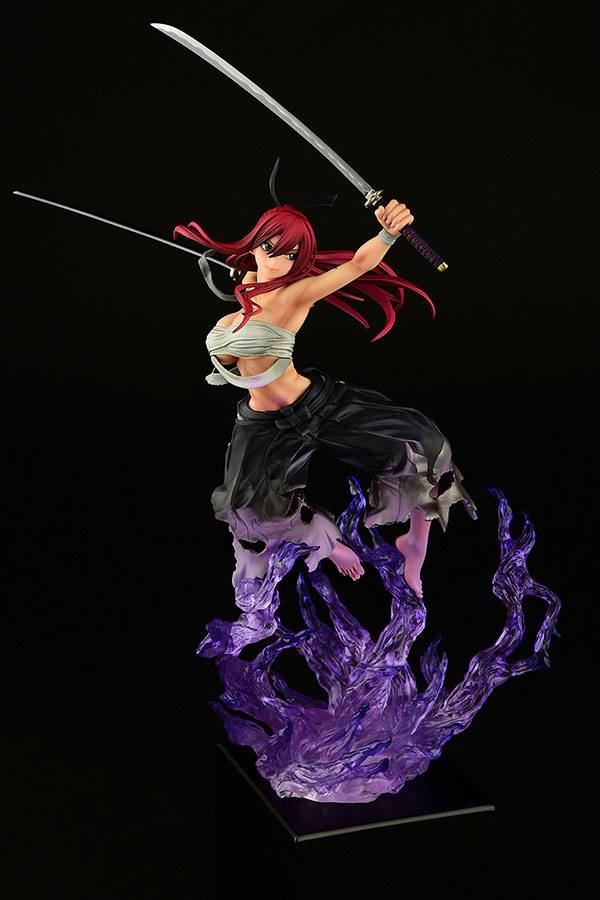 Descubre el apasionante mundo de Estatua Erza Scarlet Samurai Shikkoku.
