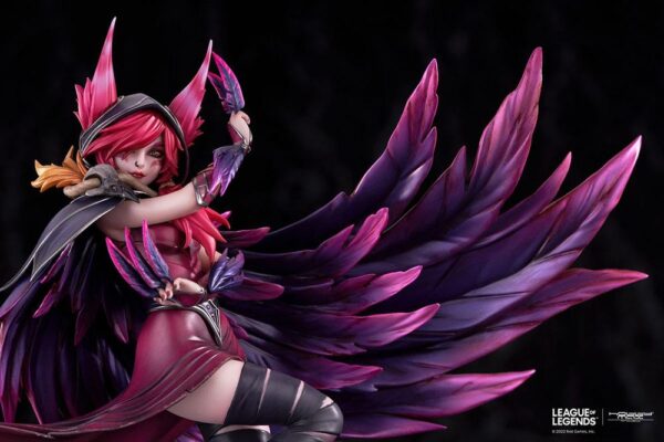 Descubre el apasionante mundo de Estatua League of Legends Xayah.